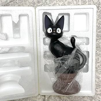Amazon.co.jp: ジブリ 魔女宅急便 ジジ 台座オブジェ おすわり